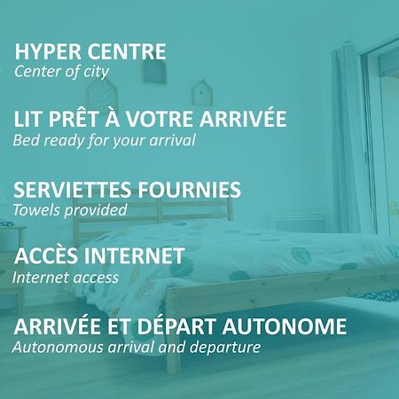 Studio Hyper Centre Avec Balcon Apartment Chateauroux Bagian luar foto